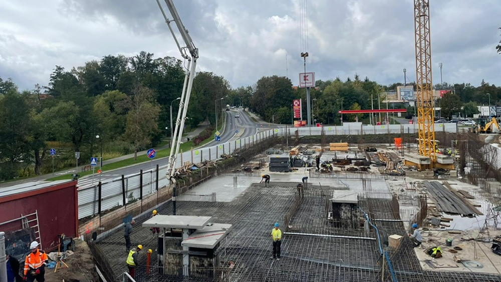 Promenada Park - teren inwestycji w październiku 2023