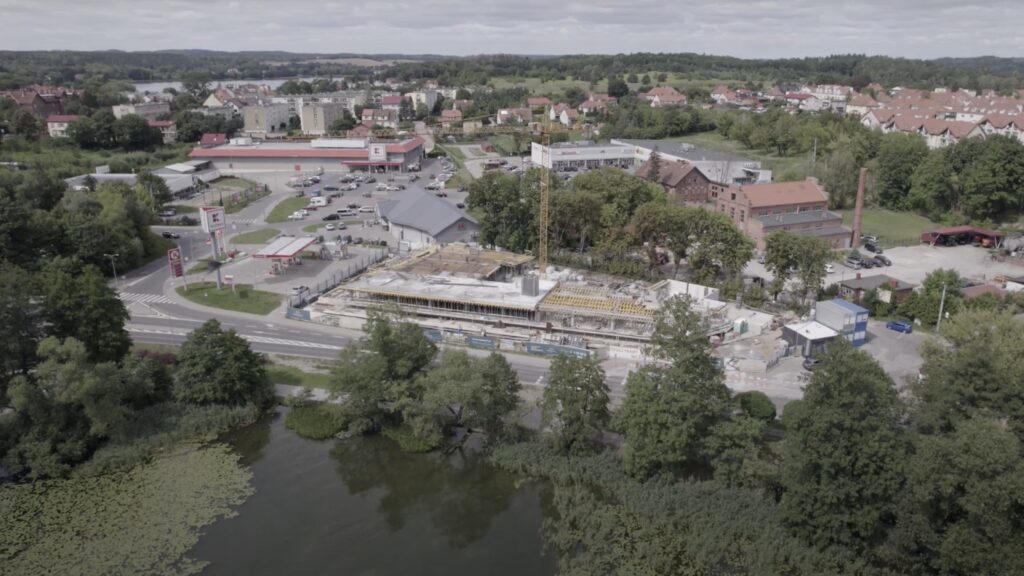 Promenada Park - budowa w sierpniu 2024