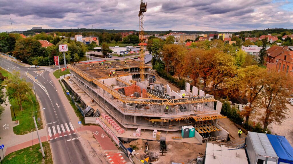 Promenada Park - plac budowy we wrześniu 2024